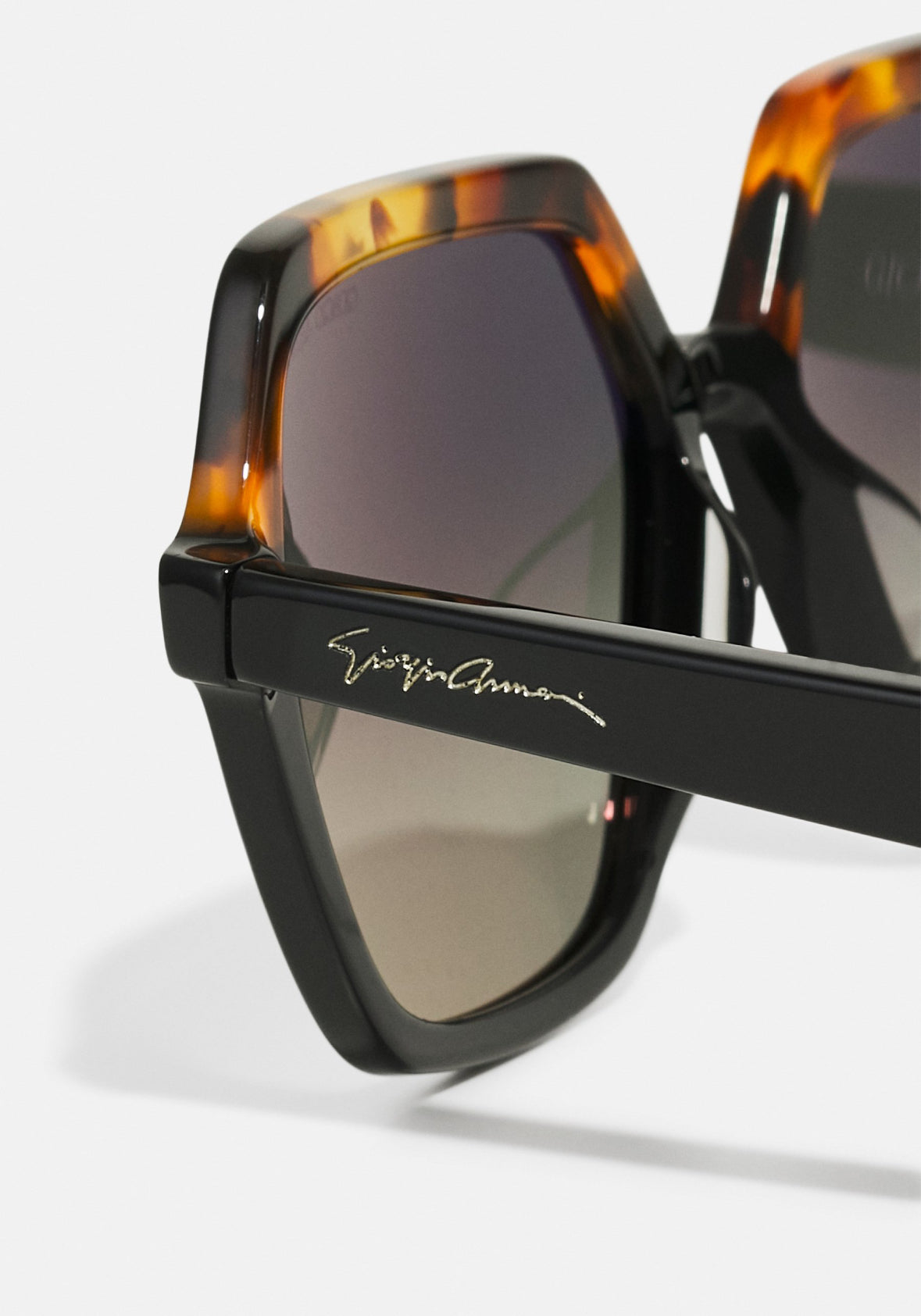 GIORGIO ARMANI BROWN/BLACK