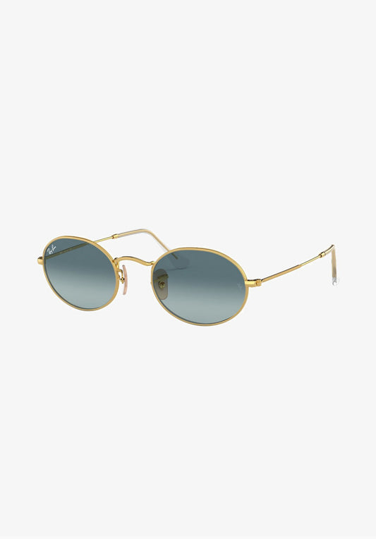RAY-BAN  OVAL GOLD