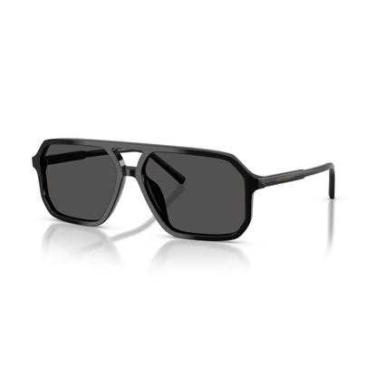 DOLCE&GABBANA  BLACK AVIATOR
