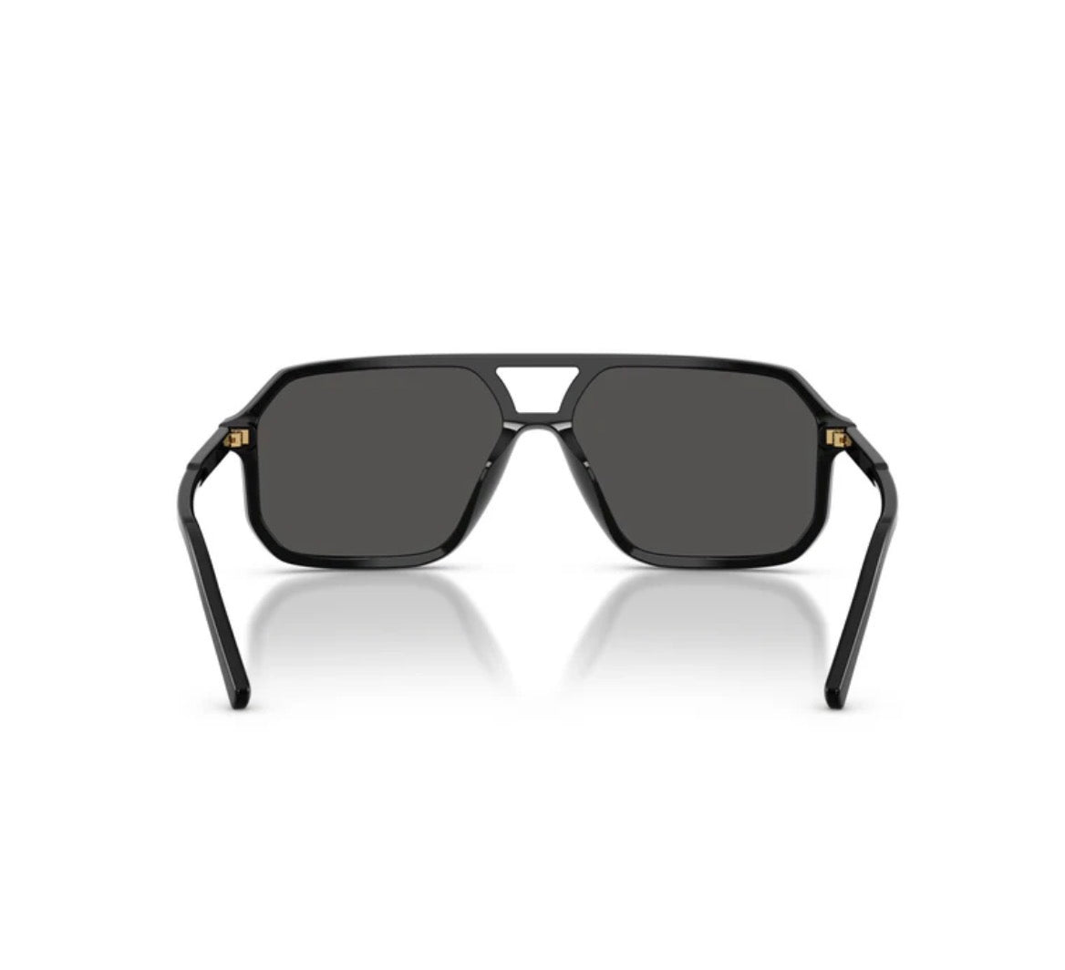 DOLCE&GABBANA  BLACK AVIATOR