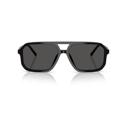 DOLCE&GABBANA  BLACK AVIATOR