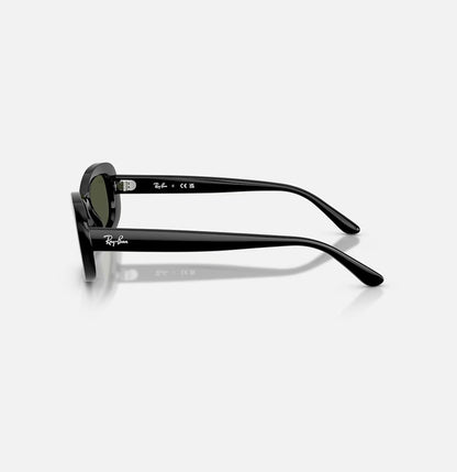 Ray-Ban Ovale Nero-Verde