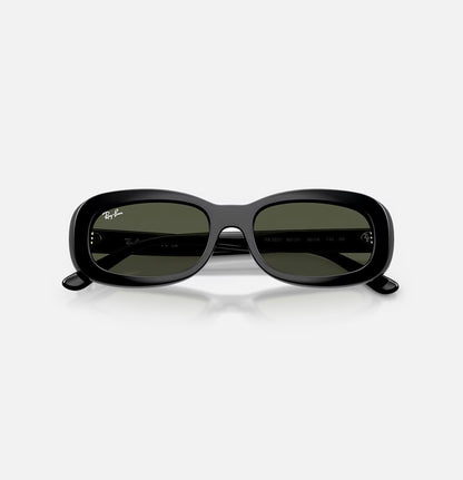 Ray-Ban Ovale Nero-Verde