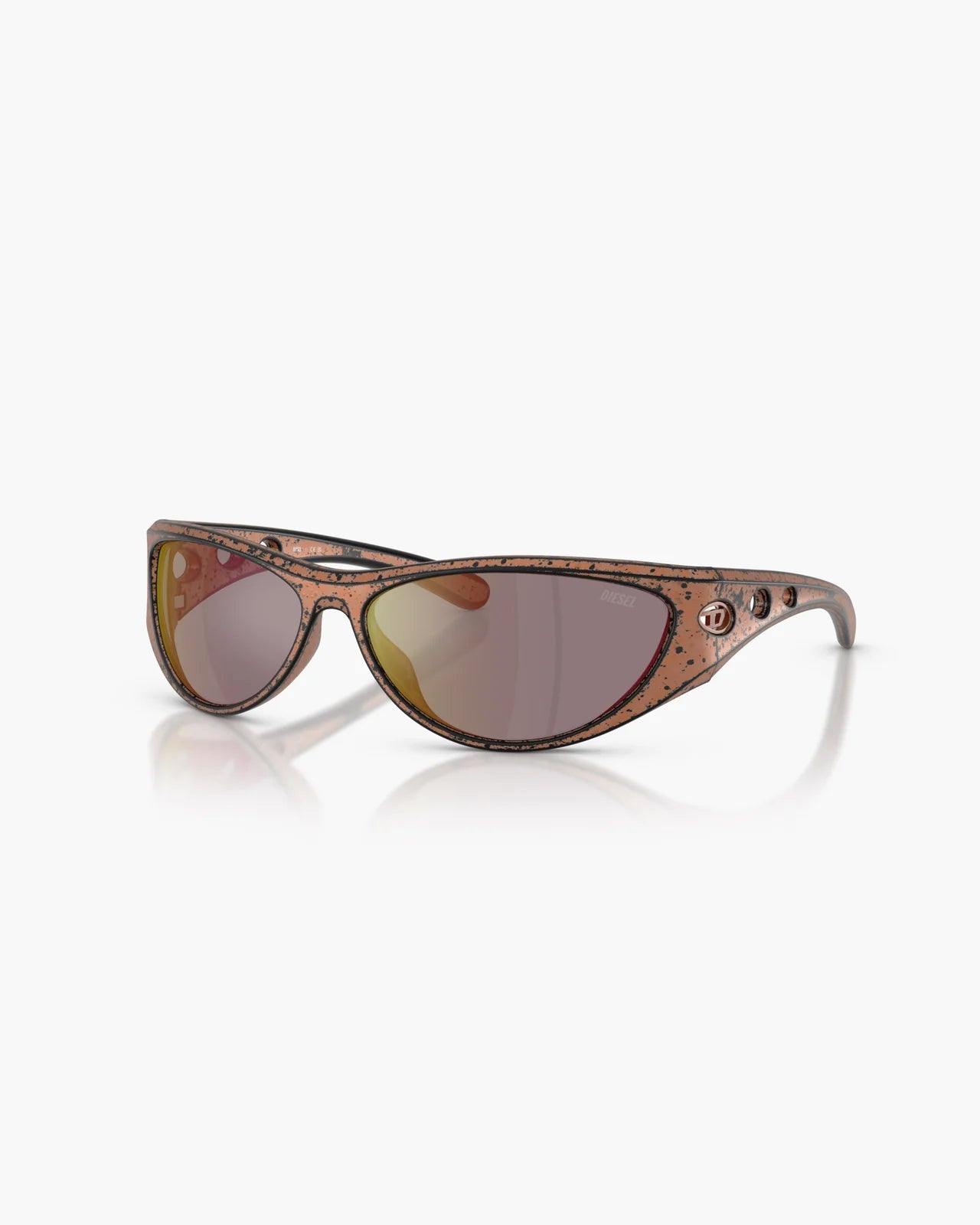 DIESEL cat-eye Bronzo
